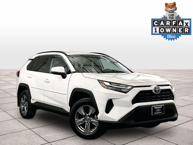 2022 Toyota RAV4 Hybrid XLE White at Rochrich Mazda