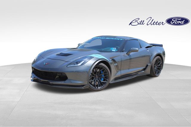 Watkins Glen Gray Metallic 2017 Chevrolet Corvette Coupe Rear-Wheel Drive 8-Speed Automatic