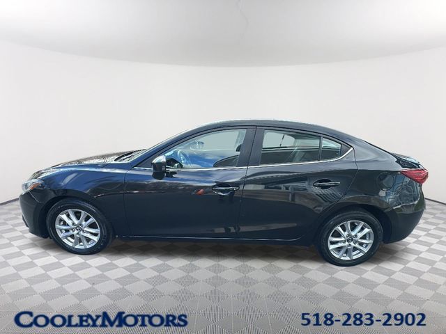 Jet Black Mica 2016 Mazda MAZDA3 i Touring Sedan Front-Wheel Drive 6-Speed Automatic