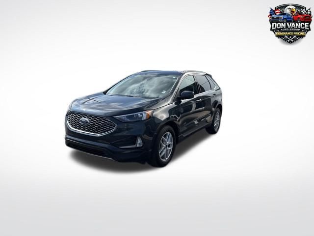 Stone Blue Metallic 2023 Ford Edge SEL AWD SUV / Crossover All-Wheel Drive 8-Speed Automatic