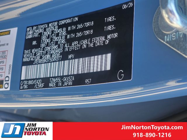 New 2026 Toyota 4Runner i-FORCE MAX SUV