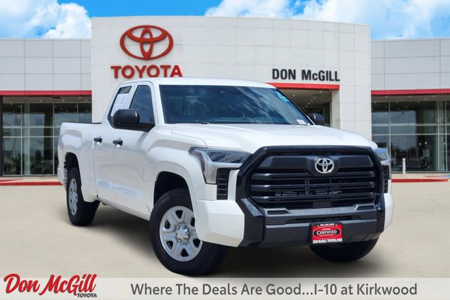 2025 Toyota Tundra SR White at Don McGill Toyota