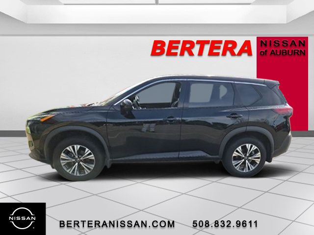 Super Black 2021 Nissan Rogue SUV / Crossover All-Wheel Drive Continuously Variable Transmission