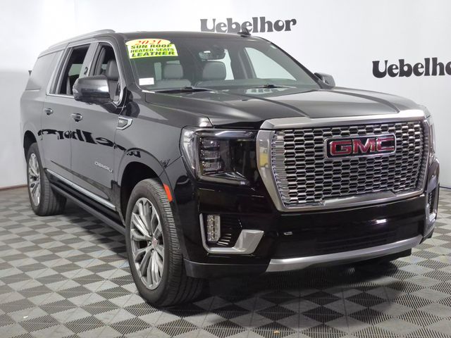 Onyx Black 2021 GMC Yukon XL SUV / Crossover Four-Wheel Drive