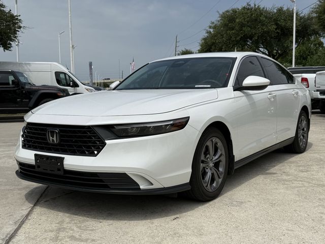 2024 Honda Accord EX White at DeMontrond Auto Country
