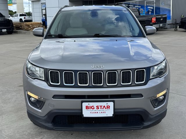 2020 Jeep Compass Latitude Silver at Mac Haik CDJR North Houston
