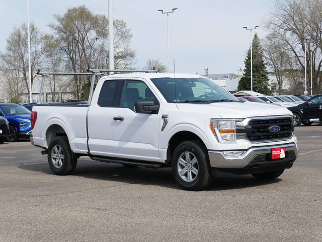 Oxford White 2021 Ford F-150 XLT SuperCab 4WD Pickup Truck Four-Wheel Drive Automatic