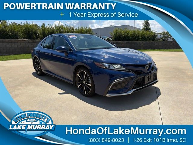 Blue 2023 Toyota Camry Sedan Front-Wheel Drive 8-Speed Automatic
