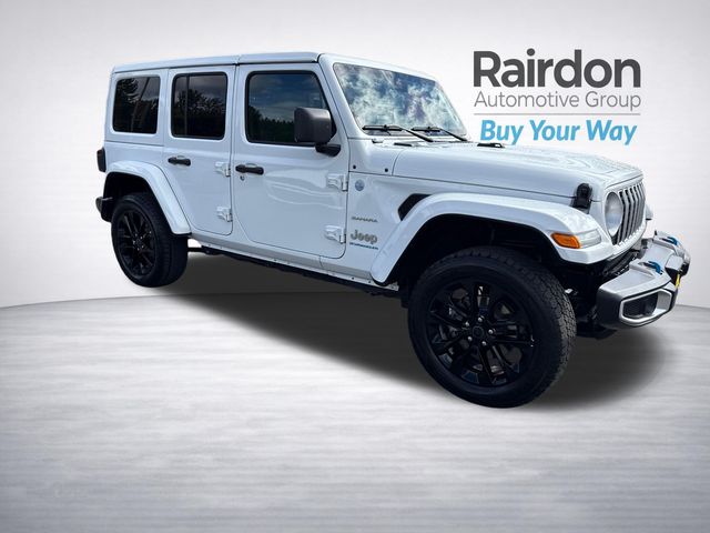 Bright White Clearcoat 2024 Jeep Wrangler 4xe SUV / Crossover Four-Wheel Drive 8-Speed Automatic