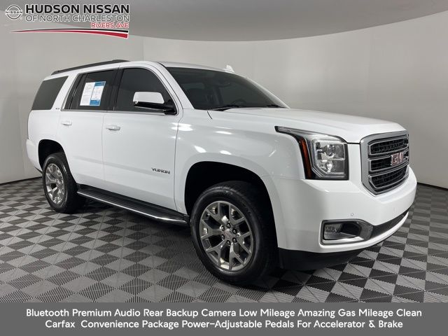 Summit White 2020 GMC Yukon SLE 4WD SUV / Crossover Four-Wheel Drive 6-Speed Automatic Overdrive