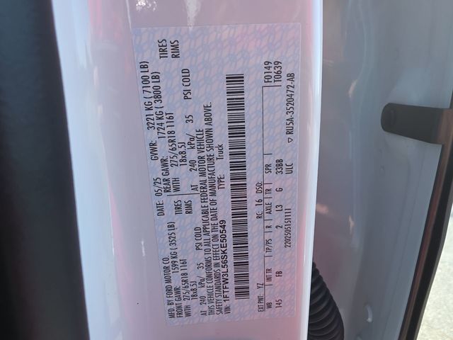 Used 2025 Oxford White Ford XLT image 34