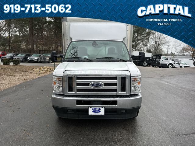 New 2025 White Ford 14FT BOX/SIDE DOOR image 3
