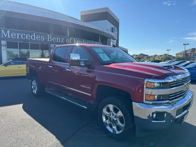 Red Tintcoat 2018 Chevrolet Silverado 2500HD Pickup Truck Four-Wheel Drive 6-Speed Automatic