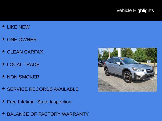 2023 Subaru Crosstrek Premium Silver at Rafferty Subaru