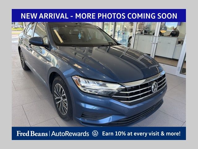 Blue Silk Metallic 2019 Volkswagen Jetta Sedan Front-Wheel Drive 8-Speed Automatic