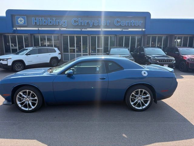 Blue (Frostbite) 2022 Dodge Challenger Coupe All-Wheel Drive 8-Speed Automatic