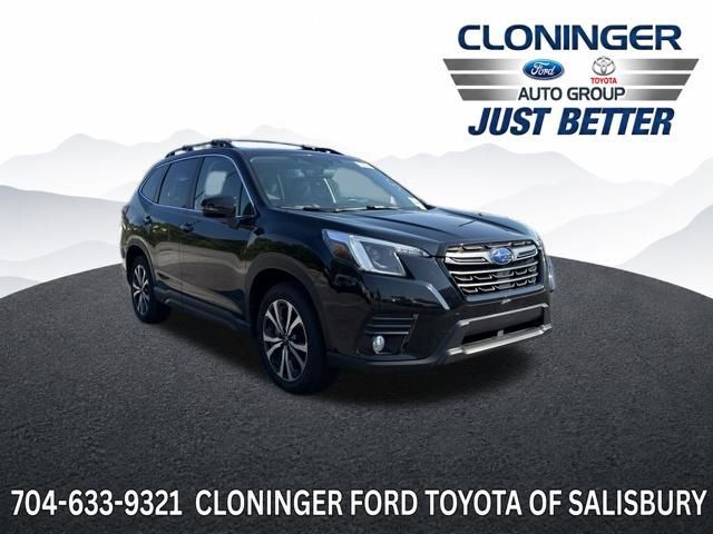 Crystal Black Silica 2023 Subaru Forester SUV / Crossover All-Wheel Drive Continuously Variable Transmission