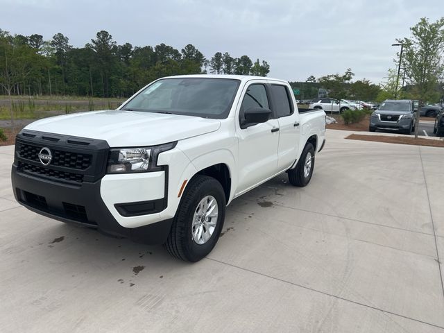 2025 Glacier White Nissan Frontier S RWD Truck