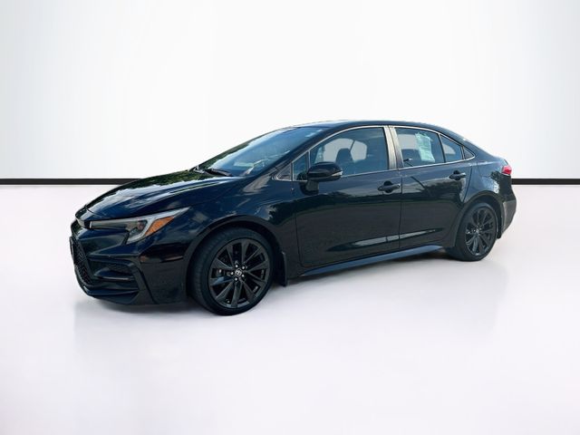 Used 2023 Black Toyota SE image 3