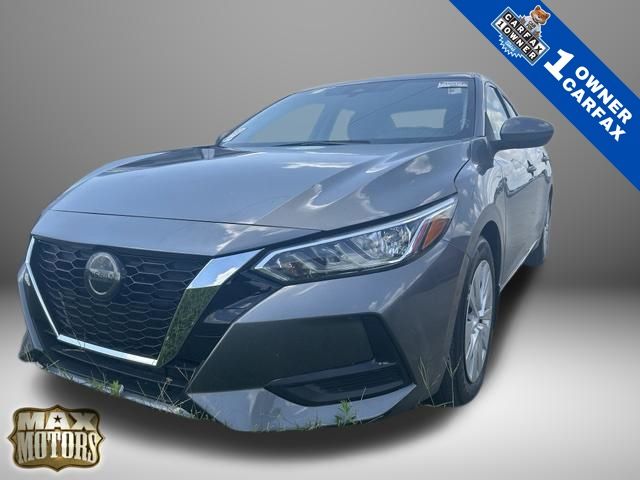 Gray (Gun Metallic) 2023 Nissan Sentra Sedan Front-Wheel Drive Continuously Variable Transmission