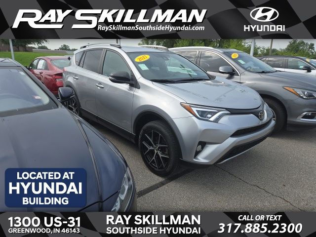 Silver Sky Metallic 2017 Toyota RAV4 SUV / Crossover All-Wheel Drive 6-Speed Automatic