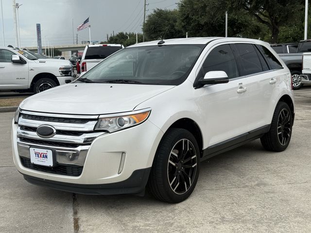 2013 Ford Edge Limited White at Central Houston Nissan