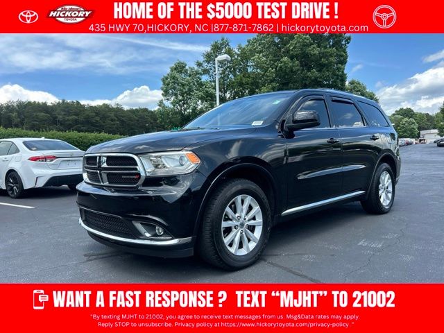 Black Clearcoat 2020 Dodge Durango SUV / Crossover All-Wheel Drive 8-Speed Automatic