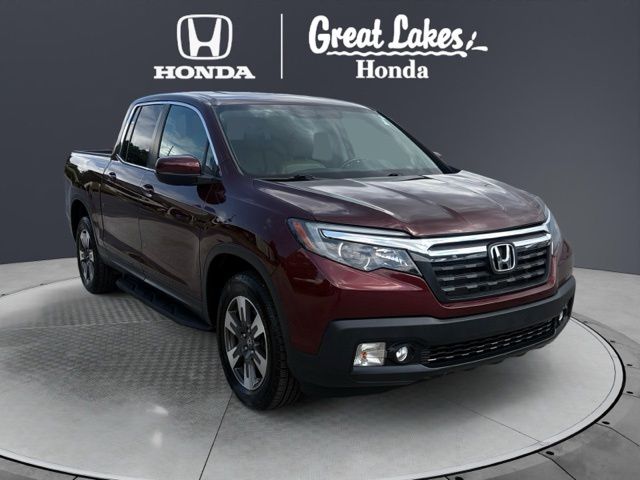 Red (Deep Scarlet Pearl) 2019 Honda Ridgeline Pickup Truck All-Wheel Drive 6-Speed Automatic