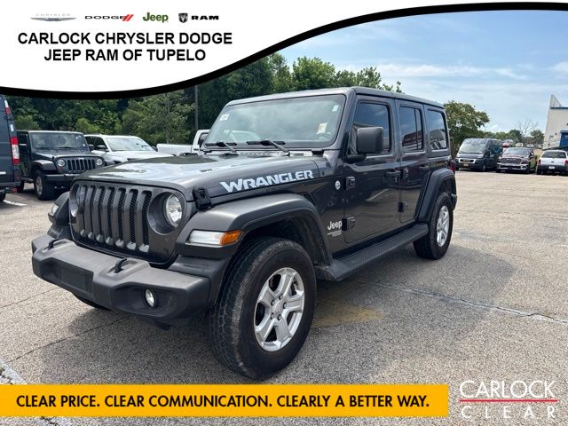 Gray (Granite Crystal Metallic Clearcoat) 2018 Jeep Wrangler SUV / Crossover Four-Wheel Drive 8-Speed Automatic