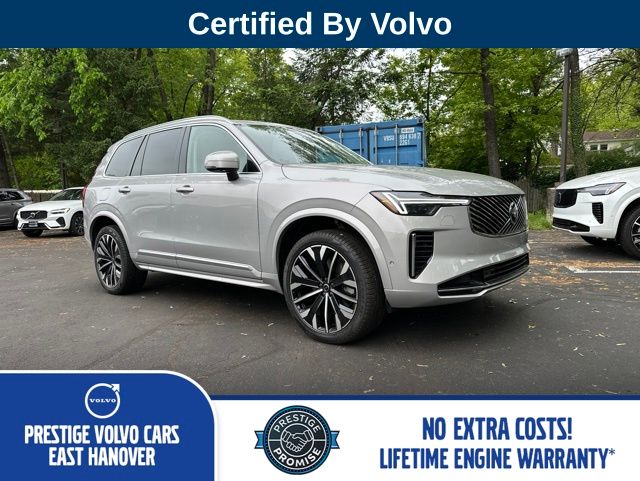 Silver Dawn Metallic 2025 Volvo XC90 Recharge T8 Ultra Bright Theme 6-Passenger eAWD SUV / Crossover All-Wheel Drive Automatic