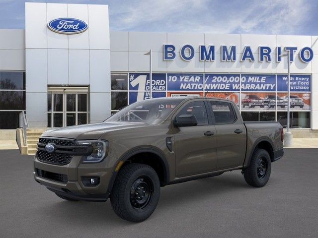 Gray 2026 Ford Ranger Pickup Truck Four-Wheel Drive Automatic