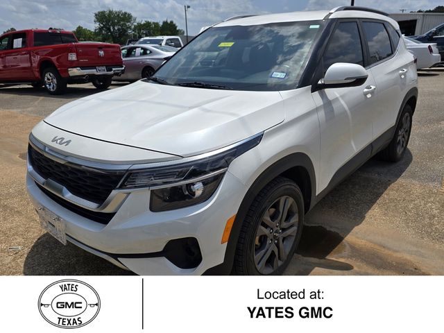 Snow White Pearl 2023 Kia Seltos SUV / Crossover Front-Wheel Drive Continuously Variable Transmission