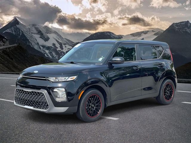 Cherry Black 2020 Kia Soul SUV / Crossover Front-Wheel Drive Continuously Variable Transmission