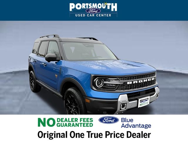 Blue Metallic 2025 Ford Bronco Sport Badlands AWD SUV / Crossover All-Wheel Drive 8-Speed Automatic