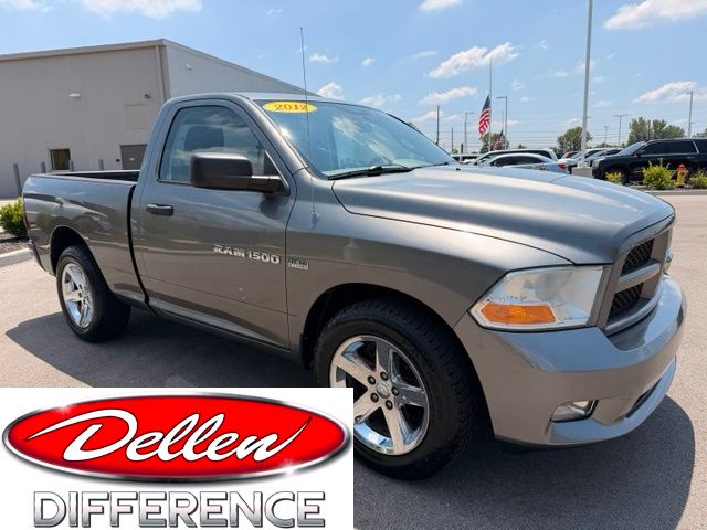 Mineral Gray Metallic Clearcoat 2012 RAM 1500 Pickup Truck 4X2 6-Speed Automatic