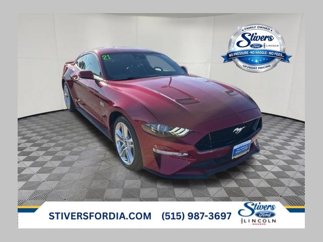 Red Metallic 2021 Ford Mustang Coupe Rear-Wheel Drive Automatic
