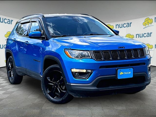 Laser Blue Pearlcoat 2018 Jeep Compass Altitude 4WD SUV / Crossover Four-Wheel Drive 9-Speed Automatic