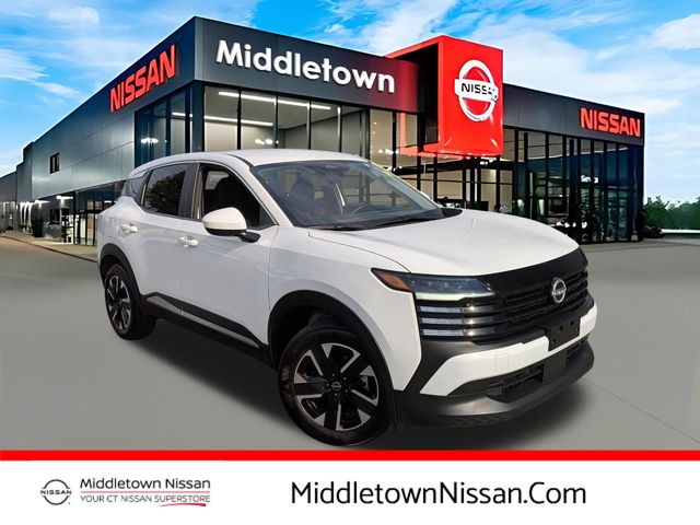 White (Fresh Powder) 2025 Nissan Kicks SUV / Crossover All-Wheel Drive Continuously Variable Transmission