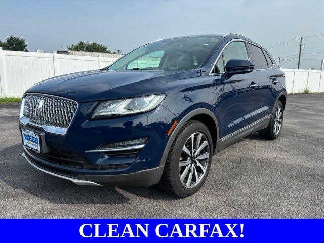 Blue Metallic 2019 Lincoln MKC SUV / Crossover All-Wheel Drive 6-Speed Automatic