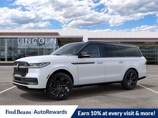 Pristine White Metallic Tri-Coat 2027 Lincoln Navigator SUV / Crossover Four-Wheel Drive Automatic