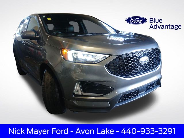 Gray Metallic 2024 Ford Edge SUV / Crossover All-Wheel Drive 8-Speed Automatic