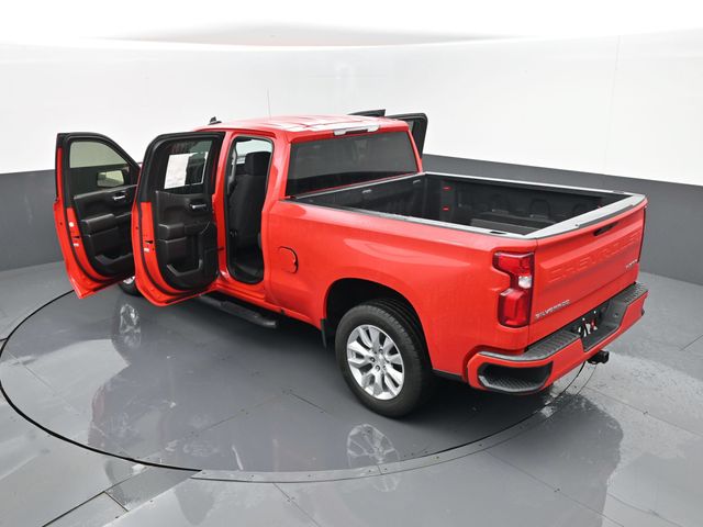 2021 Red Hot Chevrolet Silverado 1500 Custom 4X4 Truck