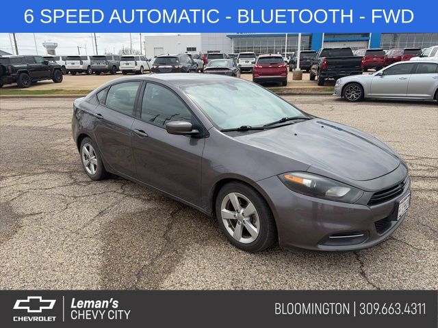 Gray (Granite Crystal Metallic Clearcoat) 2016 Dodge Dart SXT FWD Sedan Front-Wheel Drive 6-Speed Automatic