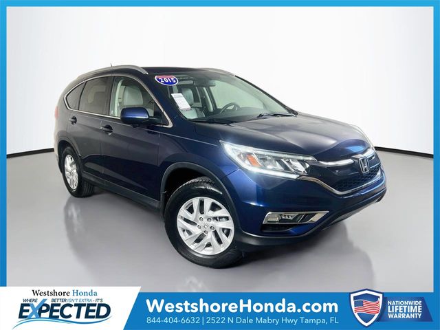Black (Obsidian Blue Pearl) 2015 Honda CR-V SUV / Crossover Front-Wheel Drive Continuously Variable Transmission