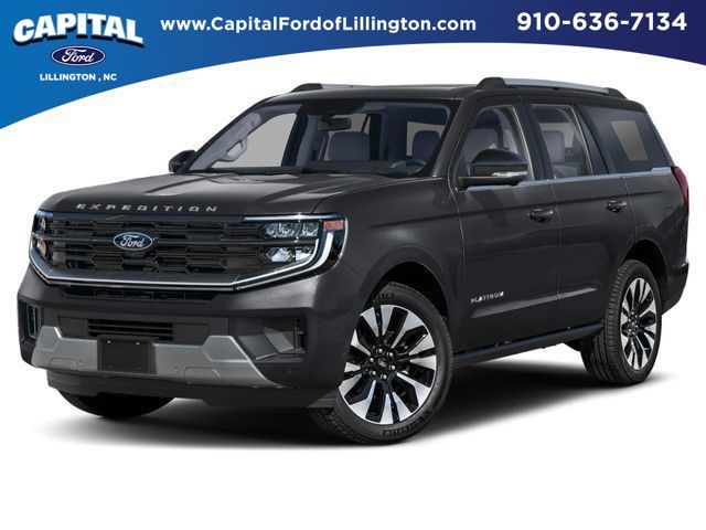 Agate Black Metallic 2026 Ford Expedition Platinum 4WD SUV / Crossover Four-Wheel Drive Automatic