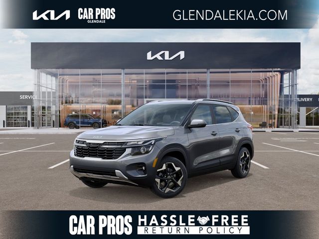 Steel Gray 2026 Kia Seltos SUV / Crossover Front-Wheel Drive Continuously Variable Transmission