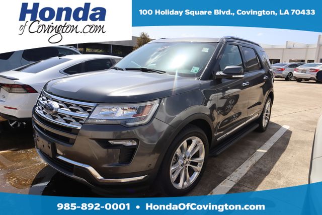 Gray (Magnetic) 2018 Ford Explorer SUV / Crossover All-Wheel Drive 6-Speed Automatic