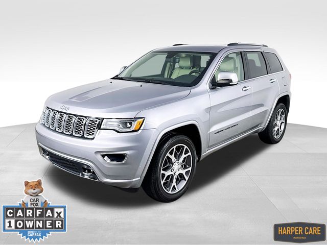 Billet Silver Metallic Clearcoat 2021 Jeep Grand Cherokee Overland RWD SUV / Crossover 4X2 8-Speed Automatic