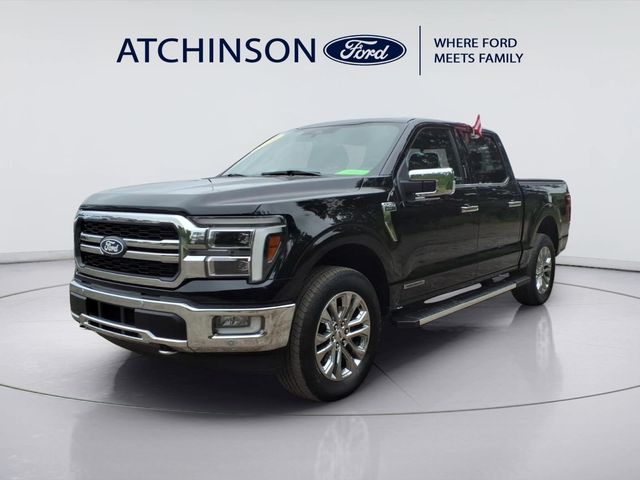 Agate Black Metallic 2024 Ford F-150 Pickup Truck Four-Wheel Drive Automatic
