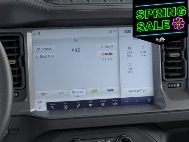 new 2025 Ford Bronco car, priced at $65,140